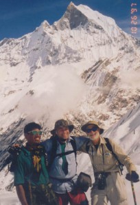 Annapurna Base Camp trek with American Group in 1997.