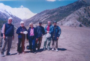 Germany Groups with Manang Annapurna Round trek 2001.